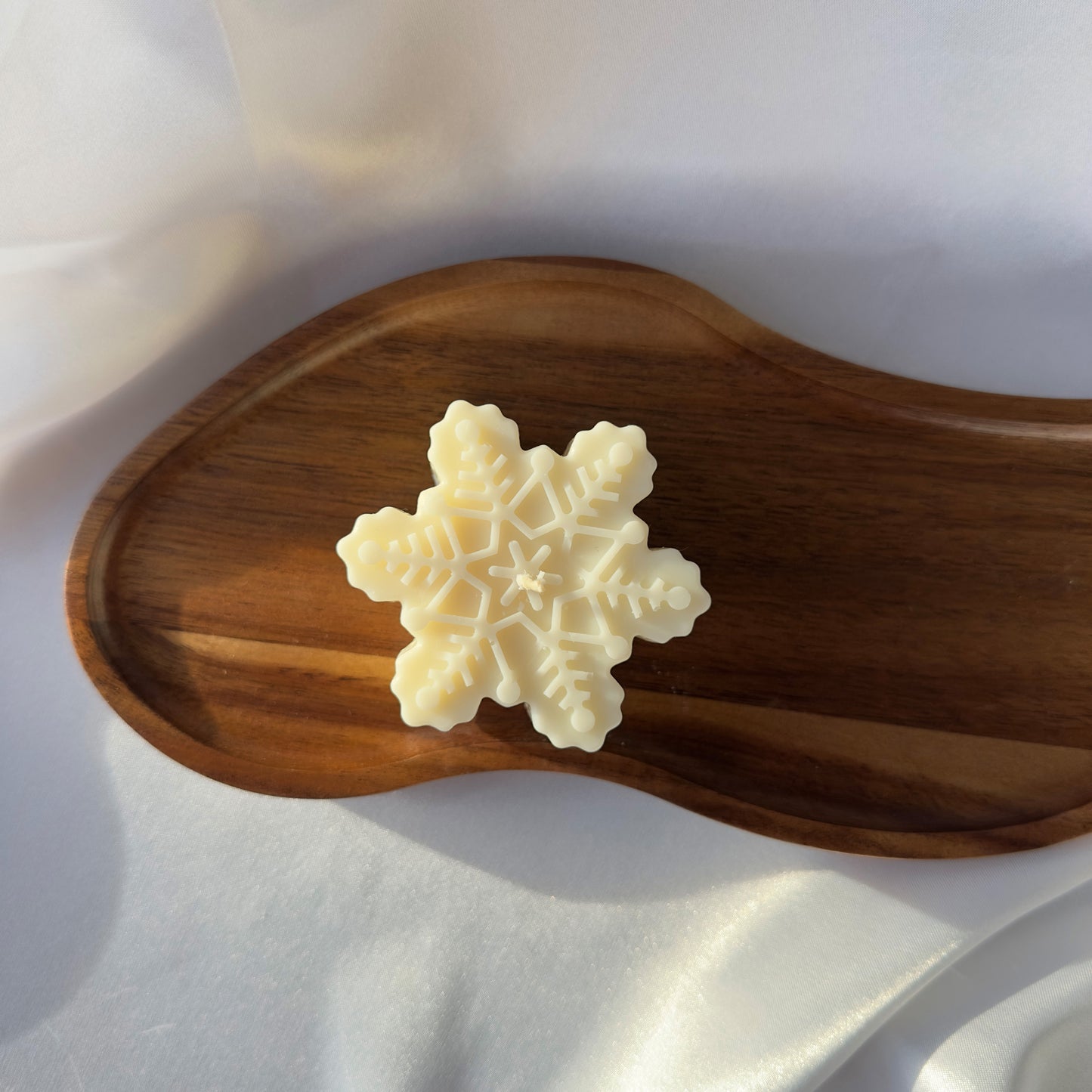 Śnieżynka z Wosku Kokosowego