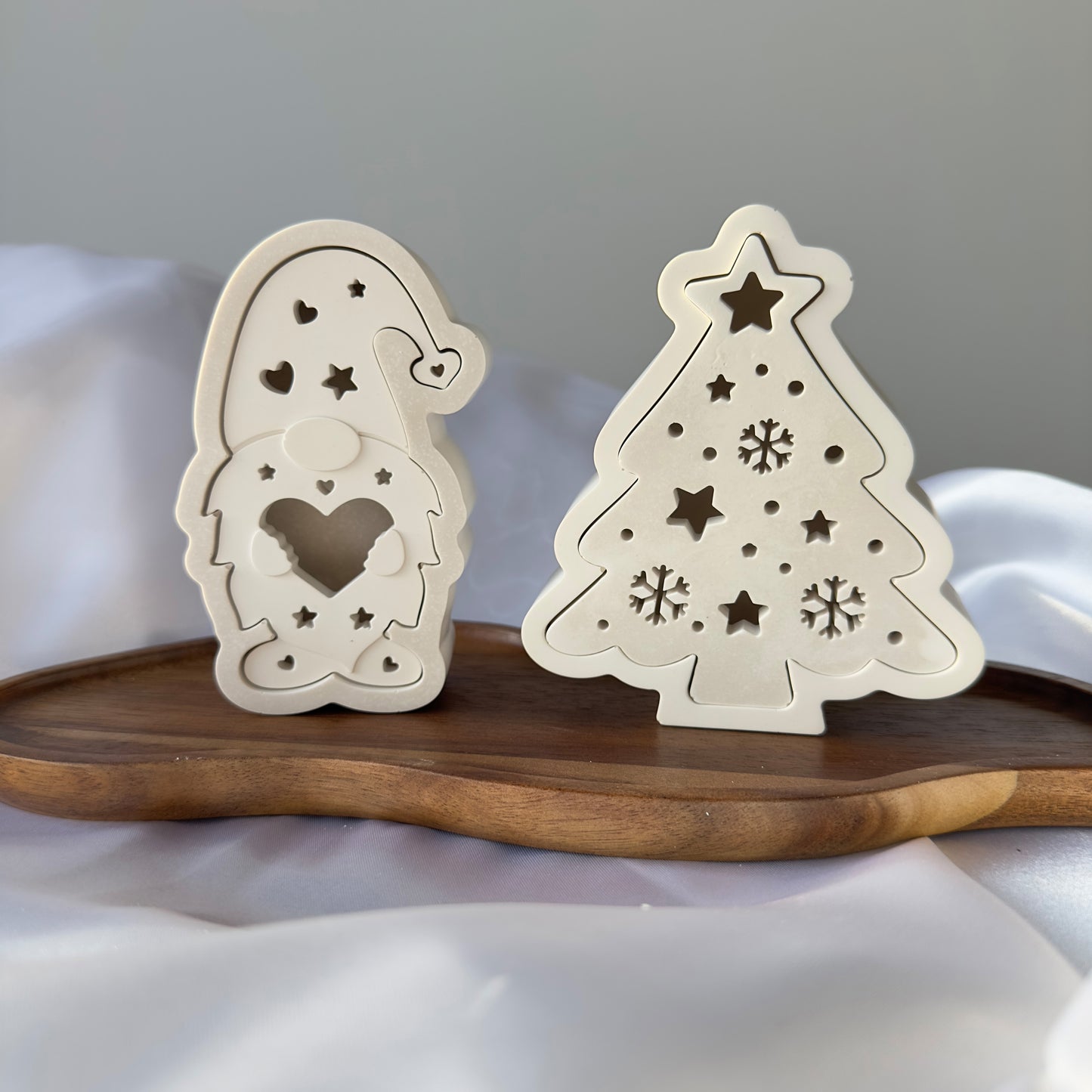 Szkatułka / Mini Lampion w Kształcie Krasnala + LED GRATIS