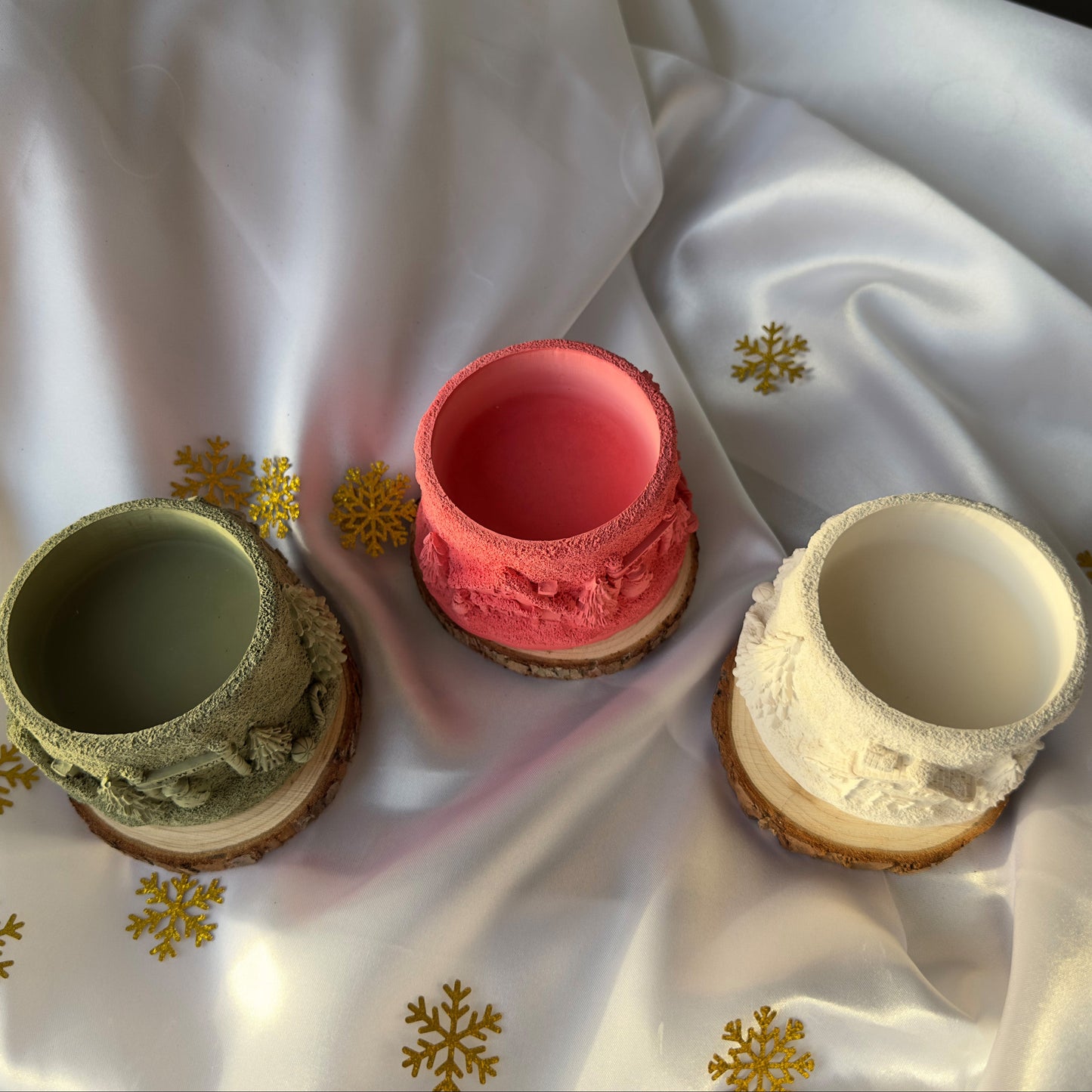 Snow Town — Dekoracyjny Odlew Świąteczny z Gipsu Polimerowego