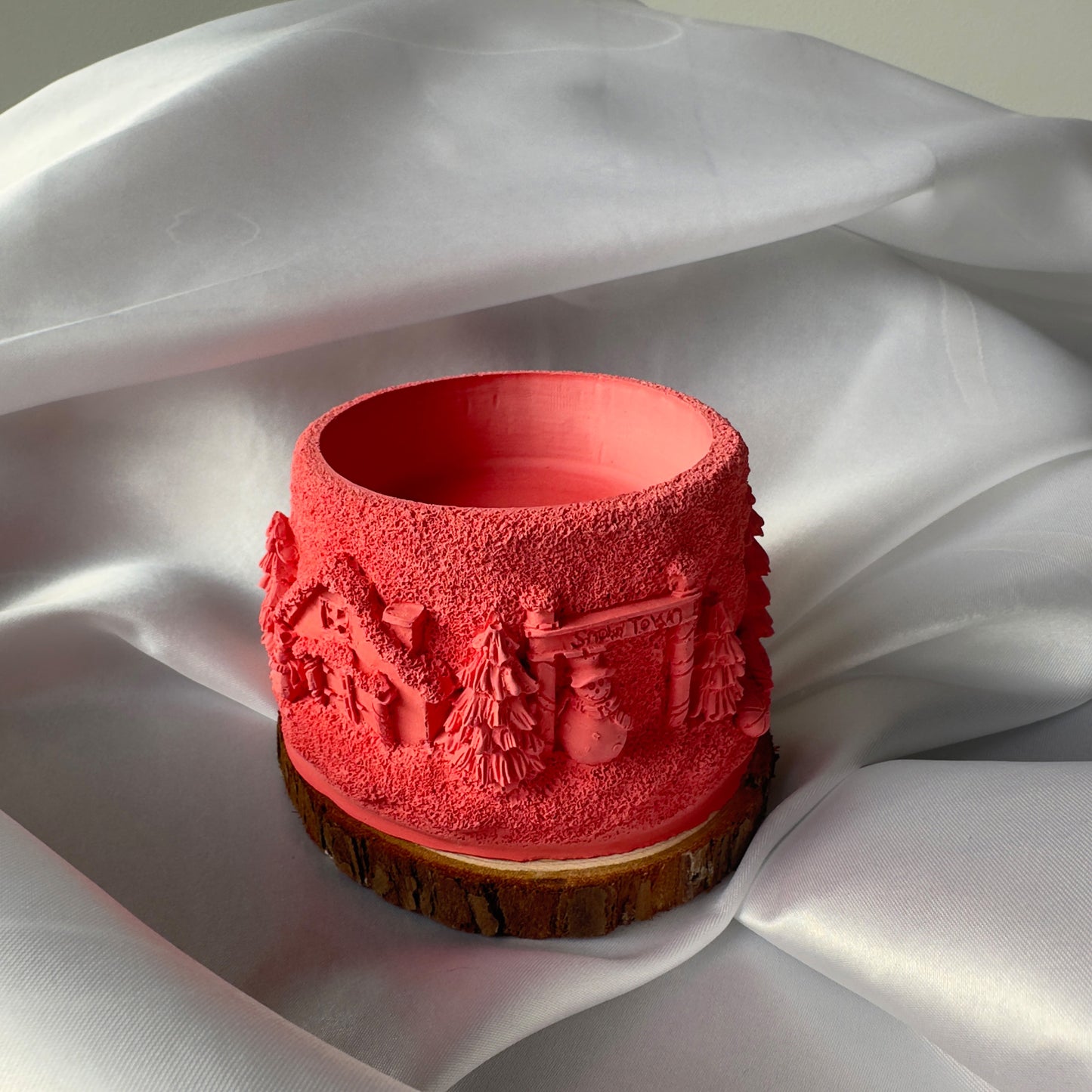 Zestaw Wybrany Pojemnik Snow Town i Wosk Piaskowy 500g