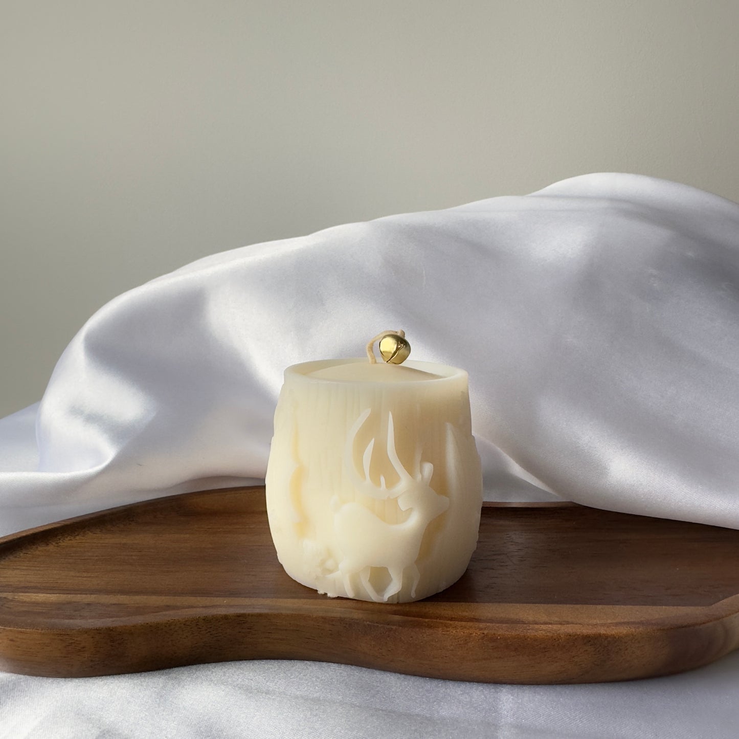 Świeca „Leśny Renifer” z wosku kokosowego