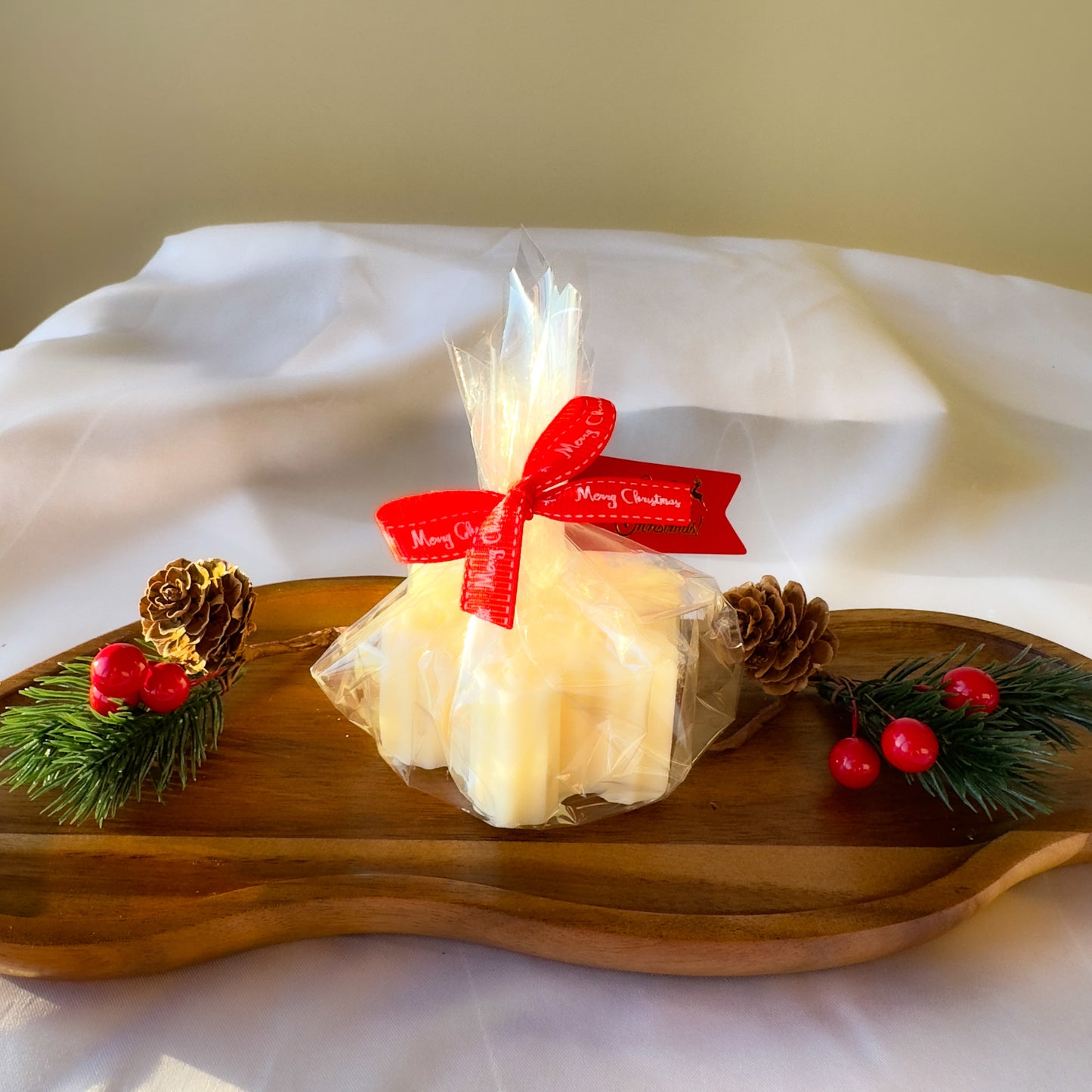 Śnieżynka z Wosku Kokosowego